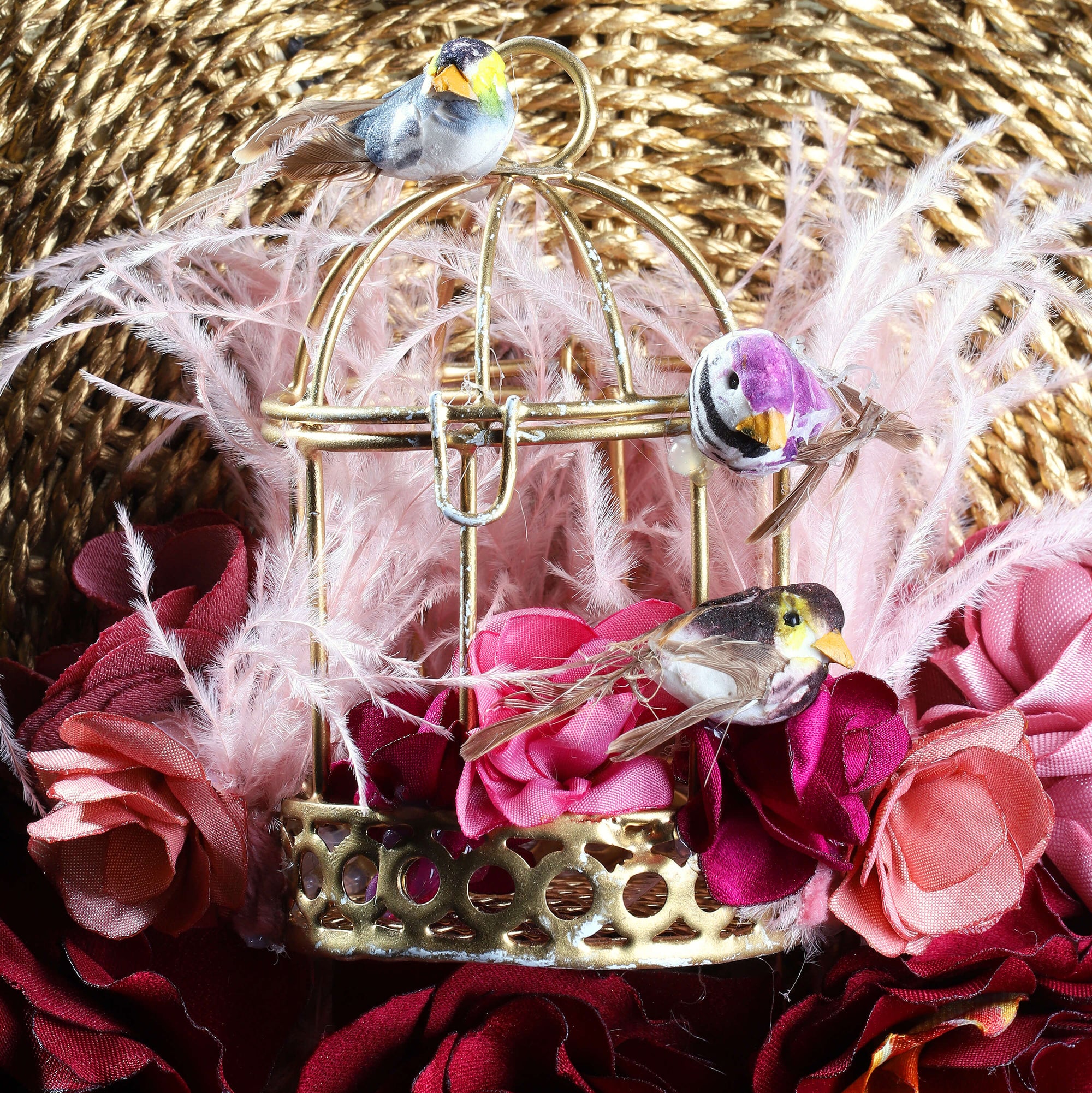 Golden Birdhouse